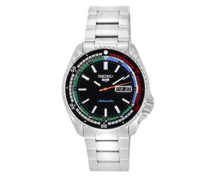 Orologio da uomo Seiko 5 Automatic Rame Quadrante nero Quadrante SRPK13K1 100M
