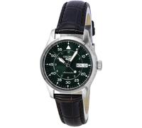 Orologio da uomo Seiko Sport Automatico Verde Quadrante Pelle 100M SRPJ89K1