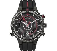 Orologio da uomo Timex IQ Tide Temp Compass quadrante nero cinturino in...