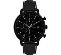 Orologio da uomo Timex Main Street 36mm - Cassa bicolore con quadrante dorato e cinturino di espansione bicolore TWG062601