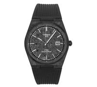 OROLOGIO POWERMATIC 80 40MM CARBON TOTAL BLACK UOMO TISSOT PRX AUTO