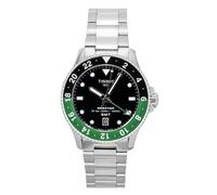 Tissot Seastar 1000 Quarz GMT men Watches silver in taglia:ONE SIZE