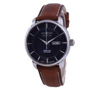 Zeppelin Orologio automatico da uomo Atlantic 8466-3 quadrante blu cinturino pelle