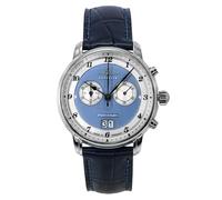 Zeppelin Orologio da uomo serie Friedrichshafen cronografo al quarzo con cinturino in pelle 8584-3