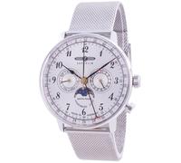 Orologio da uomo Zeppelin Hindenburg Z7036M1 al quarzo con fasi lunari