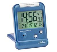 Orologio Da Viaggio Digitale ATLANTA Sveglia Blu 1806/5