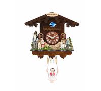 Orologio della Foresta Nera Casa Heidi con Richiamo del Cuculo e Melodia di W...