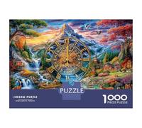 Orologio dell'isola Puzzle 1000 Pezzi, Jigsaw Puzzle Per Adulti E Ragazzi Dai 14 Anni in Su, Gioco Di Puzzle 70x50cm/1000pcs