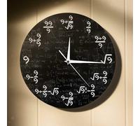 Orologio di 12 "Matematica Equazioni Orologio Da Parete per la Casa Aula
