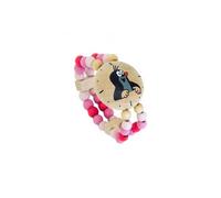 Detoa B509610 - Braccialetto da bambina, motivo talpa, colore: Rosa