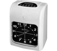 Orologio di tempo dell'impronta digitale dell'orologio dentro e fuori macchina per la partecipazione di tempo della carta dei dipendenti