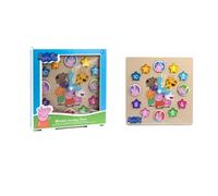 Orologio didattico di legno Peppa Pig