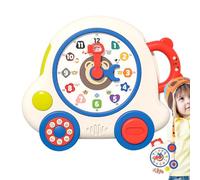 Orologio didattico per bambini, Orologio didattico - Orologio per l'educazione all'apprendimento,Orologio per l'insegnamento del, orologio per l'apprendimento dei bambini, orologio per l'ora 'insegna