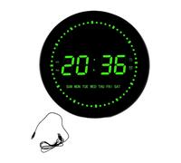 Orologio Digitale a LED Sveglia Moderna Calendario Da Scrivania