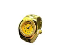 Orologio digitale ad anello | Orologio digitale ad anello | Novità vintage Qua-rtz anello orologio con cinturino regolabile | accessorio alla moda per la vita quotidiana e le feste