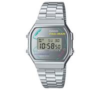 Casio Orologio Digitale al Quarzo Uomo con Cinturino in Acciaio Inossidabile A168WEPC-7AER