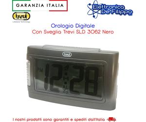 Orologio Digitale Con Sveglia Trevi SLD 3062 Nero