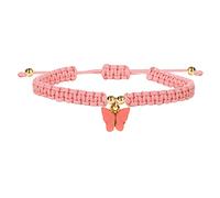 Orologio digitale da polso da uomo, cavigliera dell'amicizia, cavigliera a farfalla, ciondolo a forma di farfalla, cinturino in tessuto Watch 3 Pro (rosa caldo, taglia unica)