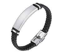 Orologio digitale da uomo, con cinturino a catena in acciaio e calcolatrice, Nero , misura unica