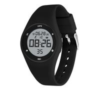 Orologio digitale, fitness tracker con contapassi, vibrazione, sveglia, distanza, cronometro ed esercizio, impermeabile, ricaricabile, per attività all’aperto, in silicone, per ragazzi e bambini