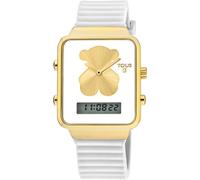 Orologio digitale I-Bear in acciaio, IP, rosato, cinturino in silicone
