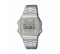 Orologio Digitale Illuminator Casio Vintage Collezione Argento A168WA-8AYES