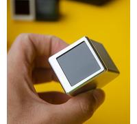 Orologio digitale intelligente con stazione meteorologica con display IPS da 54 pollici, supporta informazioni meteorologiche per oltre 300.000 città in tutto il mondo, GIF a schermo intero e