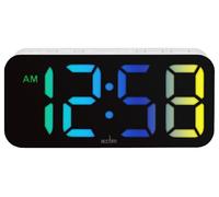 Orologio Digitale Jaxon Con Display LED Multicolore, Bianco - 16512