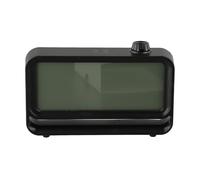 Orologio digitale LCD Visual Manager con retroilluminazione regolabile, sveglia silenziosa e display multifunzionale per data, settimana, - 150 x 80 x 40 mm (nero)