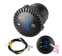 Orologio Digitale per Auto Gestione 12V 24V
