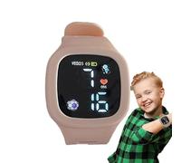 Orologio digitale per bambini, colorato, in morbido gel di silice, adatto per l'uso quotidiano, sport, di apprendimento, compleanni e accessori scolastici
