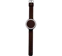 Orologio digitale piccolo ZITTO DIVA in silicone marrone COFFEECHIC-MINI-NB