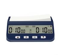 Orologio digitale professionale a scacchi con modalità multiple per scacchi cinesi | Go Game Timer | e per scacchi internazionali | Suono regolabile | Funzione di memoria | ABS compatto