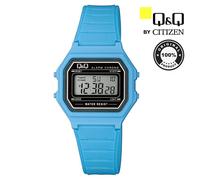 Orologio digitale Q&Q BY CITIZEN M173J014Y Uomo Donna Unisex Vintage Celeste
