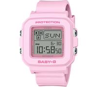 Orologio digitale quadrato CASIO Baby-G BGD-10-4JF cinturino in resina rosa d...