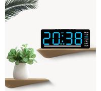 Orologio digitale Regali facili da leggere Orologio a LED per lo sfondo del