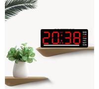 Orologio digitale Regali facili da leggere Orologio a LED per lo sfondo del