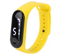Orologio digitale sportivo con touchscreen e display LED, ideale per attività all'aperto come corsa, escursionismo e altro ancora.