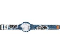 Orologio digitale unisex grande ZITTO JEANS STREET EDITION in silicone blu jeans LADYLACY-MAX-KE