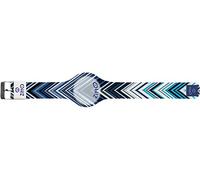 Orologio digitale unisex piccolo ZITTO MISSY STREET EDITION in silicone blu NOTBLUE-MINI-KP