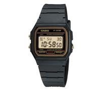 Orologio Digitale Uomo Casio F-91WG-9S | Accenti Oro | Sveglia | Cronografo |...