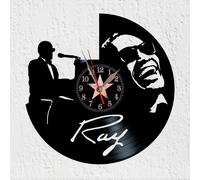 Orologio disco in vinile Ray Charles The Genius Il padre del soul blues Gospel