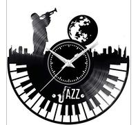 Orologio disco vinile clock orologio da parete a tema musica jazz nel mondo
