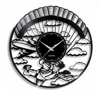 Orologio disco vinile clock orologio da parete a tema sport paracadute lancio