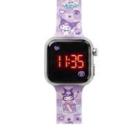 Orologio Disney con cinturino a LED, Kuromi - Viola, Moderno e giocoso