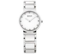 BERING Donna Analogico Quarzo Ceramic Orologio con Cinturino in Acciaio inossidabile/Ceramica Cinturino e Vetro zaffiro 10729-754