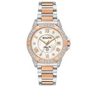 Bulova Orologio Analogico Quarzo Donna con Cinturino in Acciaio Inox 98R234