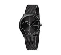 Orologio Donna CK CALVIN KLEIN MINIMAL K3M5245X Bracciale Acciaio Mesh Nero