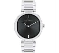 Calvin Klein Orologio Analogico al Quarzo da Donna Collezione CK SENSATION con Cinturino in Acciaio Inossidabile Argentato - 25200249