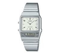 Orologio Donna CASIO AQ-800E-7A2EF Acciaio Bianco Classico VINTAGE Sveglia